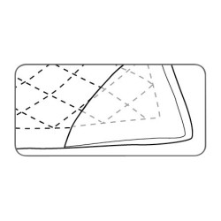 A lightweight duvet for all year round LEMANIA from the Moinat collection