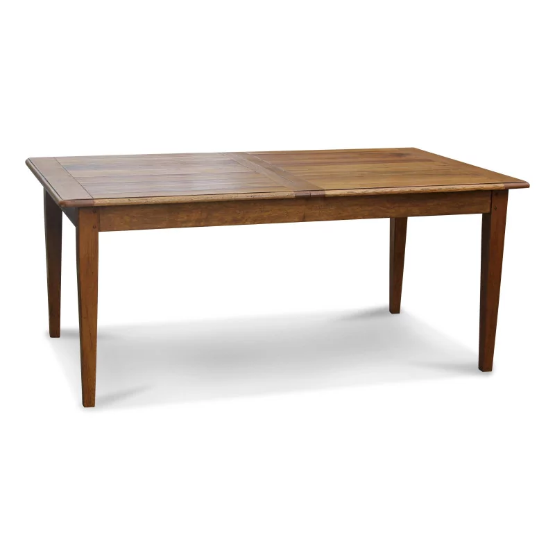 张长方形橡木餐桌， - Moinat - 餐桌