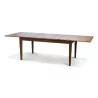 Table de salle à manger rectangulaire en bois de chêne et - Moinat - Tables de salle à manger