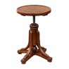 Tabouret de piano en bois courbé et plateau en bois croisé, … - Moinat - Tabourets, Banquettes, Poufs