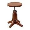 Tabouret de piano en bois courbé et plateau en bois croisé, … - Moinat - Tabourets, Banquettes, Poufs