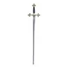 Sword with trefoil pommel, ebony and bronze wood handle, blade in … - Moinat - Decorating accessories