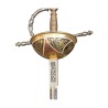 Épée, avec fleuret de duel (combat) grade protégée gravée et - Moinat - Accessoires de décoration