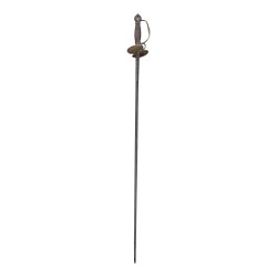 Ceremonial dueling sword with bronze handle and blade in