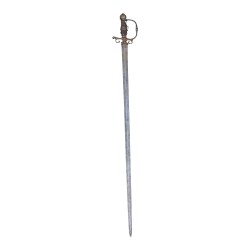 Épée en bronze avec poignée fils métalliques …