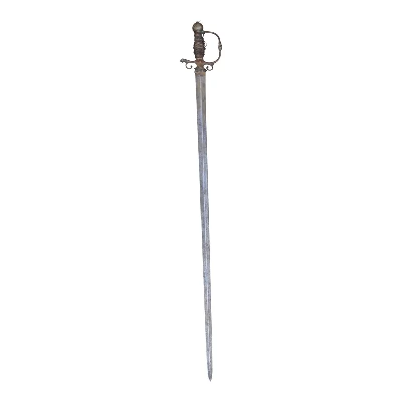 Bronze sword with wire hilt... - Moinat - Decorating accessories
