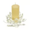 LOTUS model glass candlestick - Moinat - Candleholders, Candlesticks