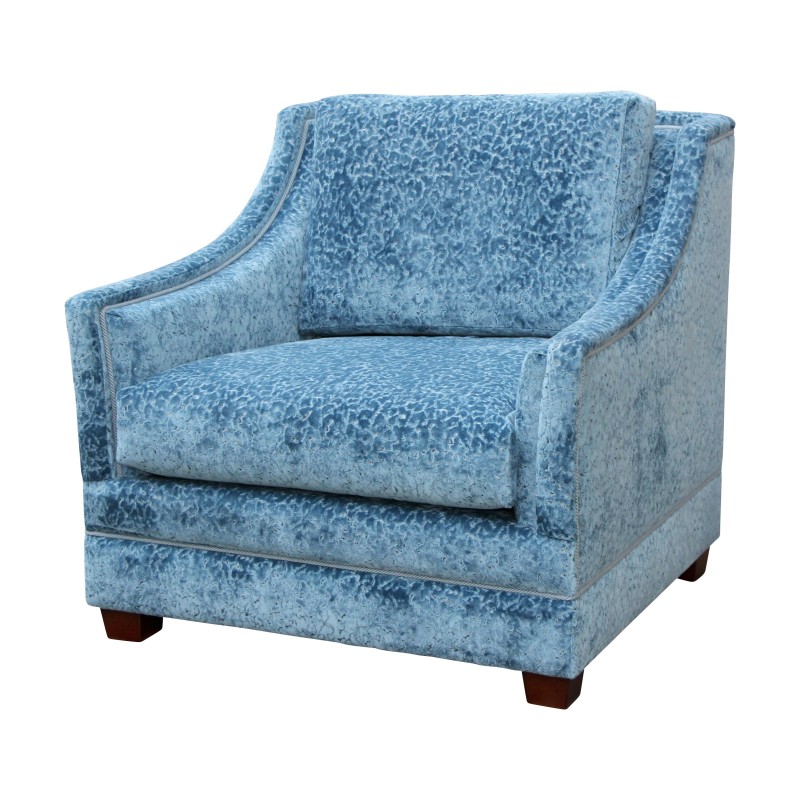 Fauteuil de salon dans le goût de JANSEN, recouvert de tissu … - Moinat - Fauteuils Fauteuil de salon dans le goût de JANSEN, recouvert de tissu … - Moinat - Fauteuils