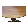 Table Louis - Philippe en bois de noyer avec pied central et … - Moinat - Tables de salle à manger