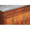 Louis-Philippe chest of drawers in mahogany wood, 4 drawers, … - Moinat - VE2022/1