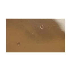 Boite ou bonbonnière ronde en argent (415 gr). 20ème siècle