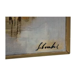Oil painting on canvas signed lower right Sergio CECCHI