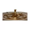 Tischleuchte „Ombelle“ auf reich verziertem Bronzeständer. - Moinat - Tischlampen