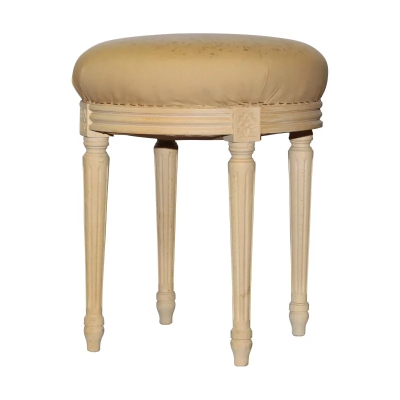 Tabouret de style Louis XVI en blanc à recouvrir et en bois … - Moinat - Tabourets, Banquettes, Poufs Tabouret de style Louis XVI en blanc à recouvrir et en bois … - Moinat - Tabourets, Banquettes, Poufs