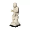 个白色大理石小雕像，上面写有“Cherub”字样 - Moinat - EX2023/1