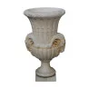 Urne aus beigem Verona-Marmor, Modell GENEVA. - Moinat - Urnen, Vasen