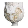 Urne aus beigem Verona-Marmor, Modell GENEVA. - Moinat - Urnen, Vasen