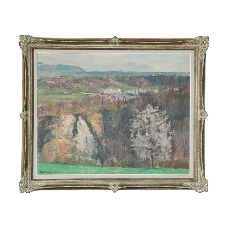Tableau, huile sur toile signé en bas à droite Paul MATHEY … - Moinat - Tableaux - Paysage