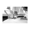 Fur cover (cover) “By Moinat” collection in white satin (100% - Moinat - Bed linen