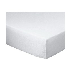 Fleece, \"By Moinat\" collection, white color (100% cotton)