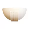 Modern half-moon wall lamp in white staff with - Moinat - Wall lights, Sconces