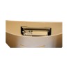 Applique Moderne demi - lune en staff coloris blanche avec - Moinat - Appliques murales