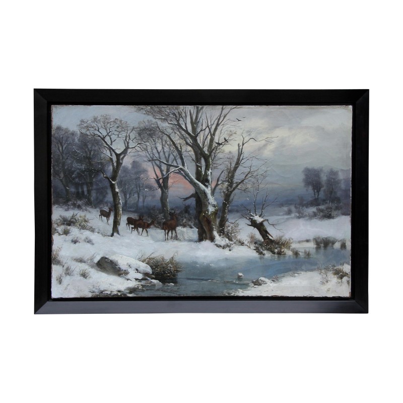 Tableau huile sur toile signé F. F. MULLER (non répertorié) en … - Moinat - Tableaux - Paysage Tableau huile sur toile signé F. F. MULLER (non répertorié) en … - Moinat - Tableaux - Paysage