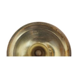 Vase soliflore en argent vermeil 800 Jezler (163g). Vers 1950