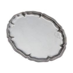 ovale Servierplatte in Silber 835 (1422g). 20. …