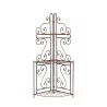 Wrought iron shelf (also for the garden), foldable with 3 … - Moinat - Bookshelves, Bookcases, Curio cabinets, Vitrines