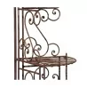 Étagère en fer forgé (aussi pour le jardin), pliable. - Moinat - Etagères, Bibliothèques, Vitrines