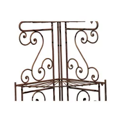 Wrought iron shelf (also for the garden), foldable with 3 …