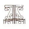 Wrought iron shelf (also for the garden), foldable with 3 … - Moinat - Bookshelves, Bookcases, Curio cabinets, Vitrines