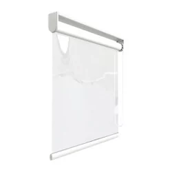 Roller blind for hygienic protection (COVID-19) in film