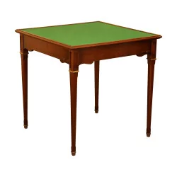 Tric - Trac model game table, in cherry wood and with …
