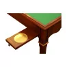 Table a jeux modèle Tric - Trac, en bois de merisier et avec … - Moinat - Tables à jeux, Tables d’échangeur