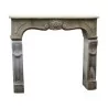 Louis XV Baroque style fireplace in Charente stone. There … - Moinat - Fireplaces, Stoves