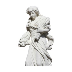 Large statue “Woman - Spring” in crushed stone …