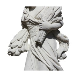 Large statue “Woman - Spring” in crushed stone …