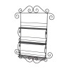 Étagère en fer forgé noir à 3 étages. 21ème siècle - Moinat - Etagères, Bibliothèques, Vitrines