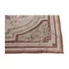 Aubusson rug Colors: Orange, beige, purple, pink, green and … - Moinat - Rugs
