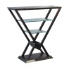 Art Deco style console in triangle shape in cherry wood … - Moinat - Consoles, Side tables, Sofa tables