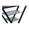 Art Deco style console in triangle shape in cherry wood … - Moinat - Consoles, Side tables, Sofa tables