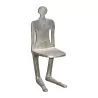 Menschlicher Stuhl, Design versus Design eines unbekannten Künstlers, in … - Moinat - VE2022/1