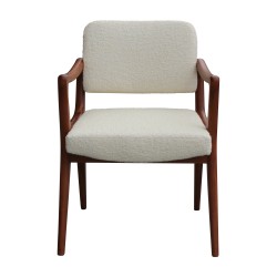 Fauteuil de salle à manger Design Art - Déco recouvert de 