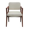 Fauteuil de salle à manger Design Art - Déco recouvert de  - Moinat - Fauteuils