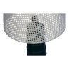 Lampe  en terre cuite emaillée coloris Bleu Aqua Marina avec  - Moinat - Lampes de table
