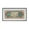 Tableau Billet de 1 Dollar, à relief sous verre en papier et … - Moinat - Tableaux - Divers