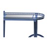 Service - boy in oval shape in chromed brass with trays in … - Moinat - Serving tables