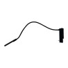 Applique murale modèle Cobra à Led coloris noir et flexible, … - Moinat - Appliques murales